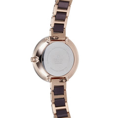 Obaku Vand Coffee Quartz Women's Watch -  V195LXVNSN