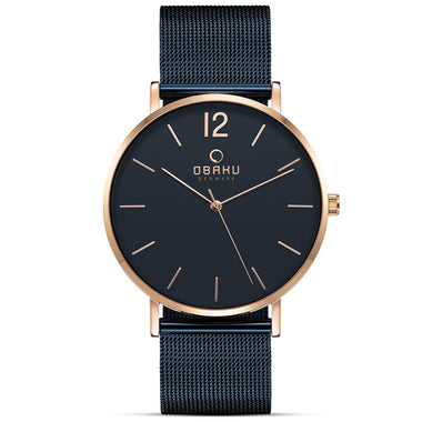 Obaku Mark Ocean Quartz Men's Watch -  V197GXVLML