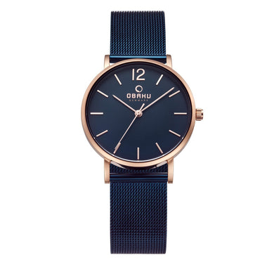 Obaku Mark Lille Ocean Quartz Women's Watch -  V197LXVLML