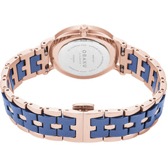Obaku Mark Lille Sunset Quartz Women's Watch - V197LXVLSL