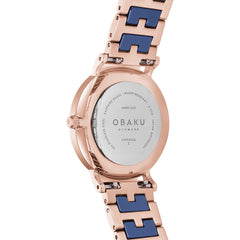Obaku Mark Lille Sunset Quartz Women's Watch - V197LXVLSL