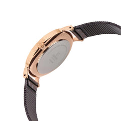 Obaku Mark Lille Walnut Quartz Women's Watch -  V197LXVNMN