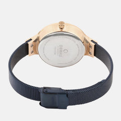 Obaku Eng Ocean Quartz Women's Watch -  V201LDVLML