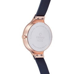 Obaku Eng Ocean Quartz Women's Watch -  V201LDVLML