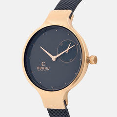 Obaku Eng Ocean Quartz Women's Watch -  V201LDVLML