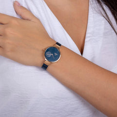 Obaku Eng Ocean Quartz Women's Watch -  V201LDVLML