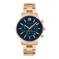 Obaku Skov Chronograph Men's Watch -  V205GUVLSV