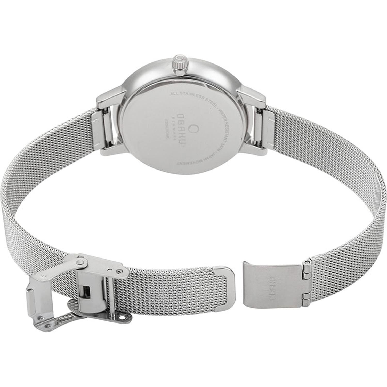 Obaku Liv Steel Quartz Women's Watch -  V209LXCIMC