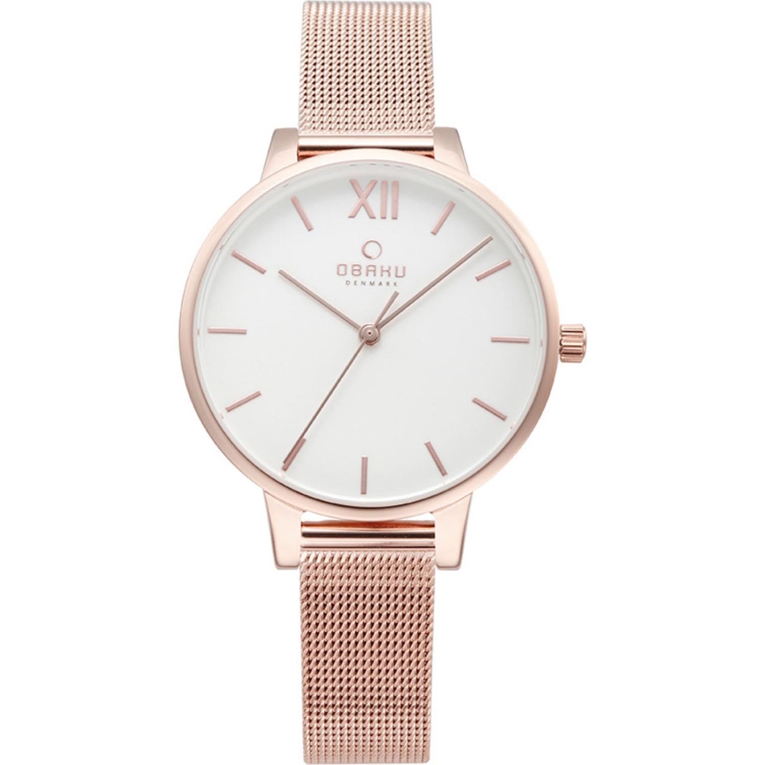Obaku Liv Rose Quartz Women's Watch -  V209LXVIMV