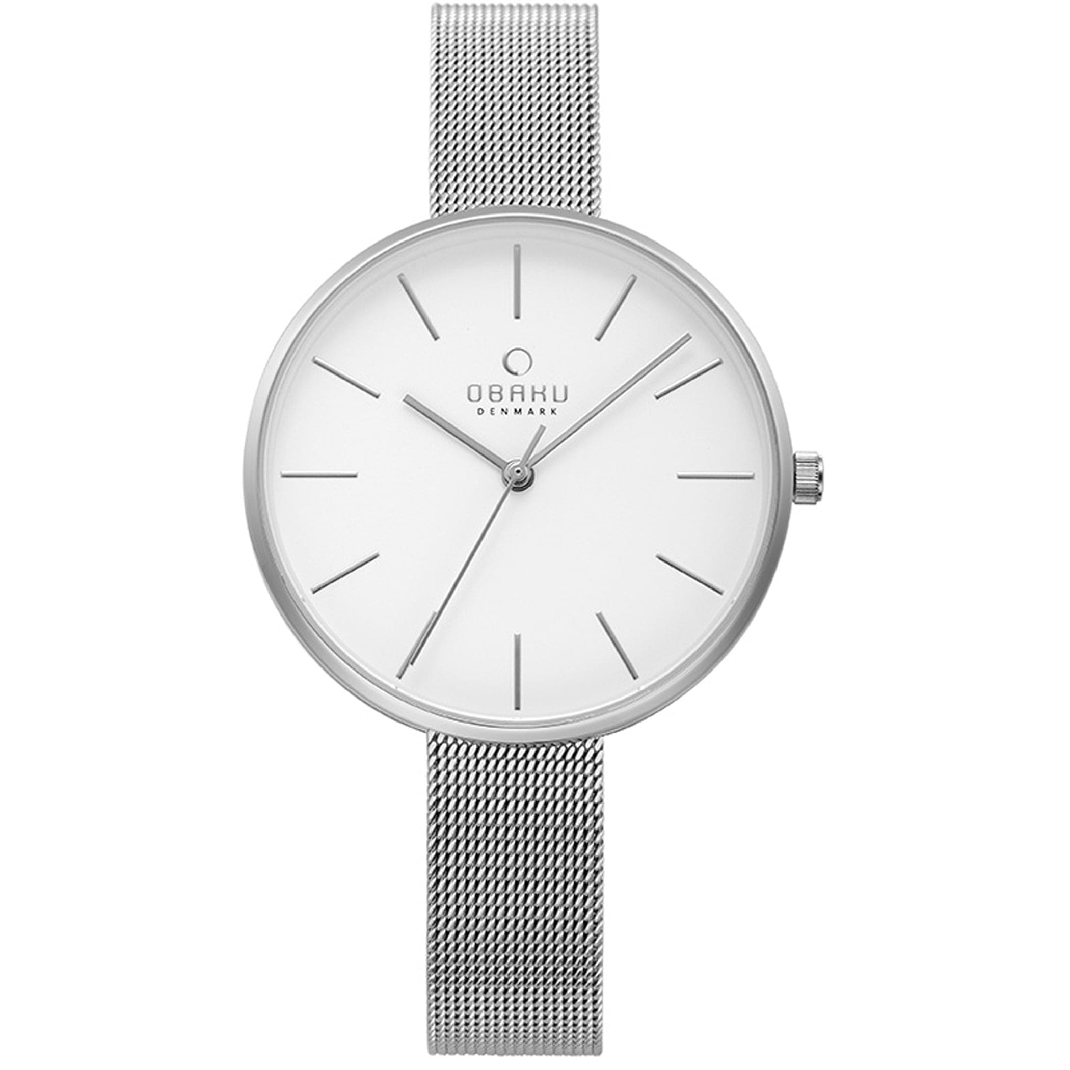 Obaku Viol Steel Quartz Women's Watch - V211LXCIMC
