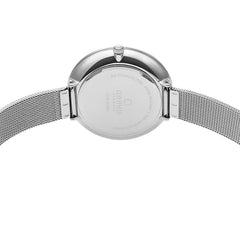 Obaku Viol Steel Quartz Women's Watch - V211LXCIMC