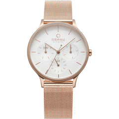Obaku Lind Rose Multifunction Women's Watch - V212LMVIMV