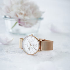 Obaku Lind Rose Multifunction Women's Watch - V212LMVIMV