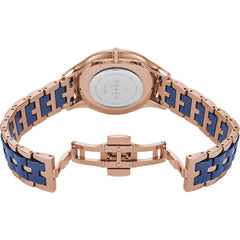 Obaku Fin Sunset Quartz MOP Women's Watch - V217LXVLSL
