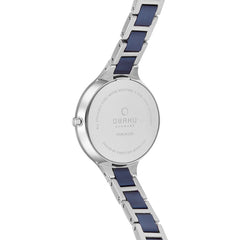 Obaku Iris Bluesteel Quartz MOP Women's Watch - V218LXCLSL