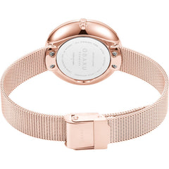 Obaku Hassel Natur Azure Quartz Women's Watch - V219LXVAMV