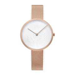 Obaku Hassel Natur -Rose Quartz Women's Watch -  V219LXVHMV