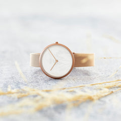 Obaku Hassel Natur -Rose Quartz Women's Watch -  V219LXVHMV