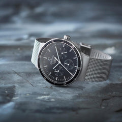 Obaku Dyb Onyx Multifunction Men's Watch - V220GMCBMC