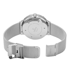 Obaku Dyb Cyan Multifunction Men's Watch - V220GMCLMC