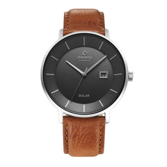 Obaku Nordlys Camel Solar Quartz Men's Watch - V222GRCJRZ