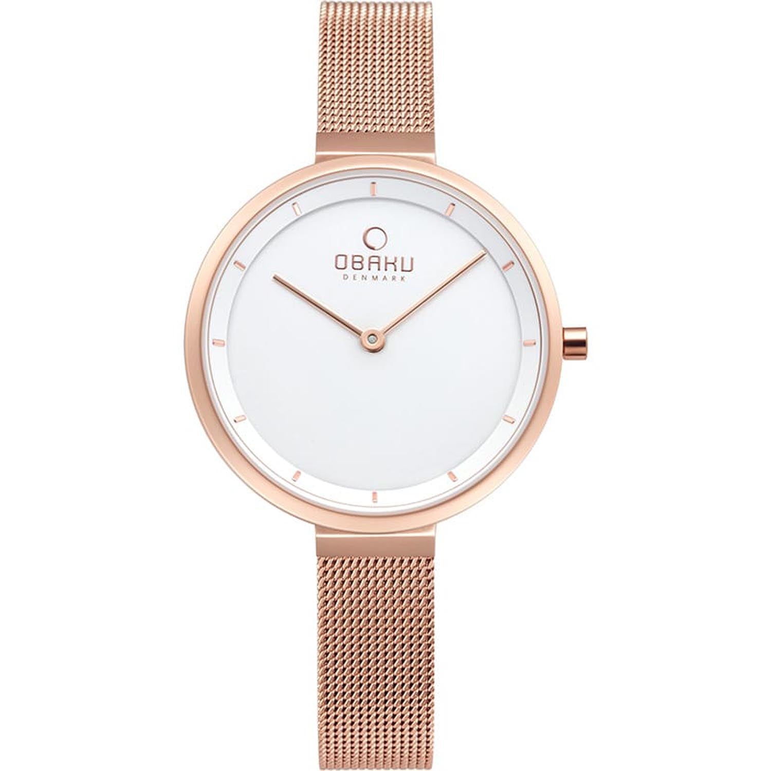 Obaku Blomme Rose Quartz Women's Watch - V225LXVIMV