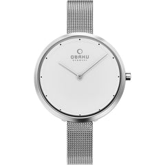 Obaku Dok-Steel Quartz Women's Watch - V227LXCIMC