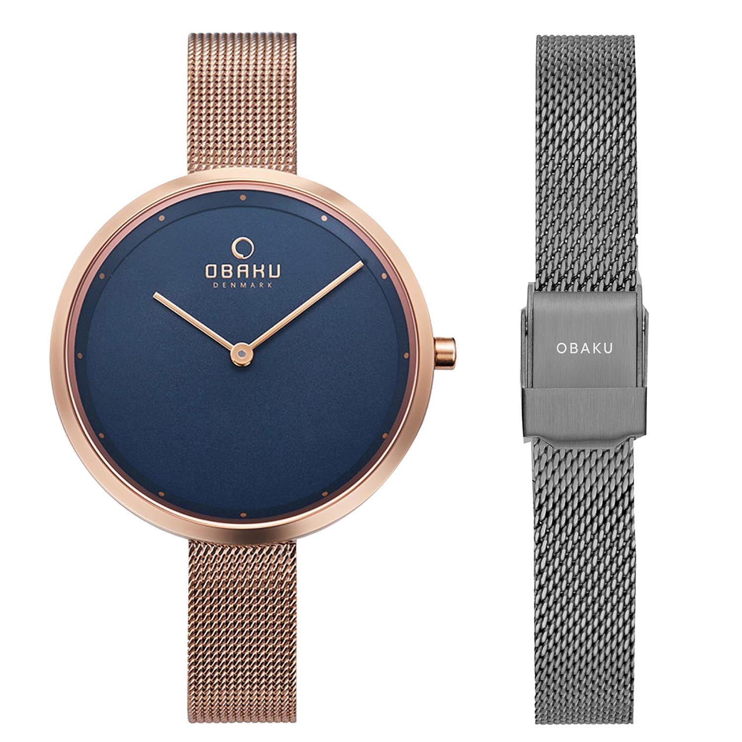 Obaku Dok-Azure Quartz Women's Watch - V227LXVLMV-EMJ