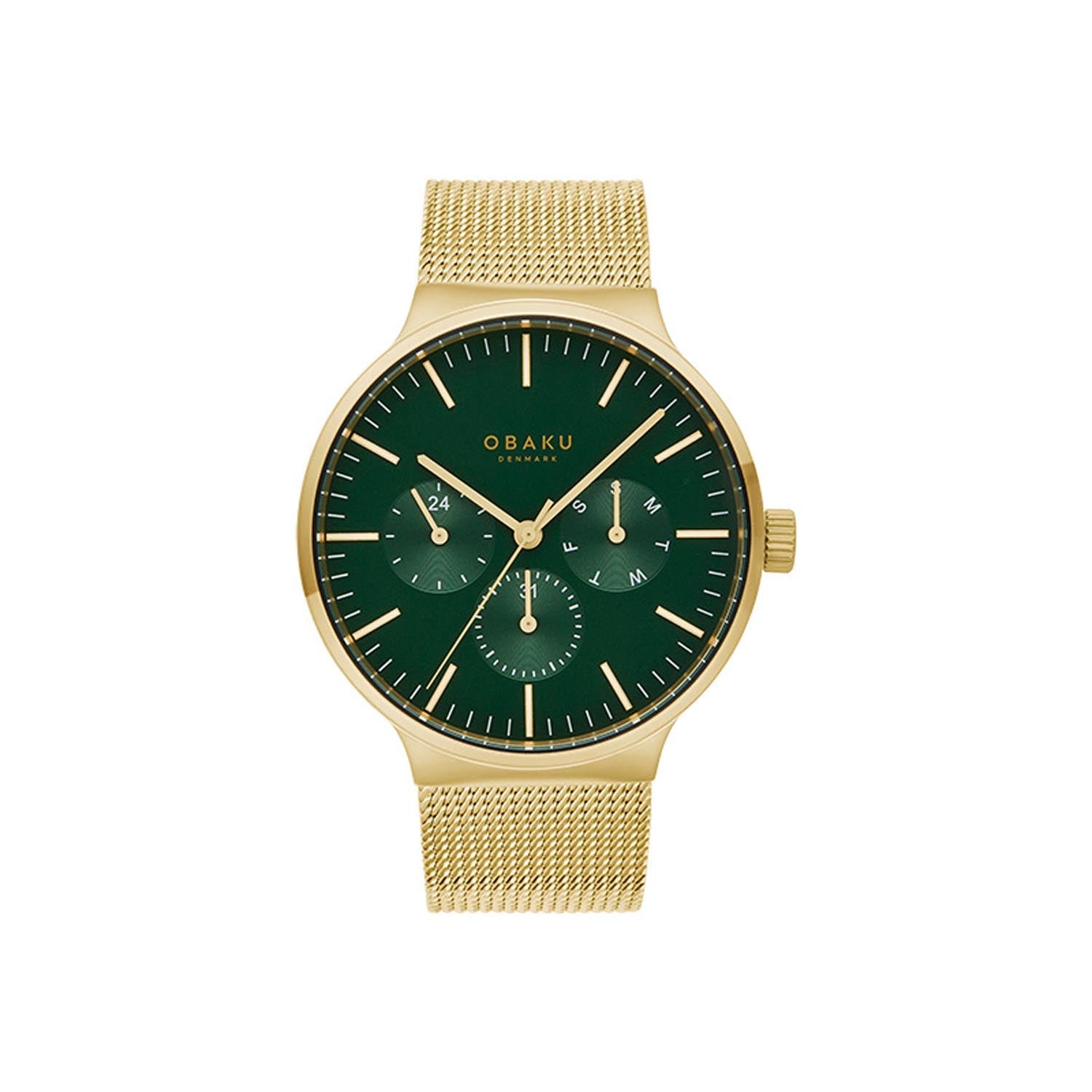 Obaku Mos Multifunction Men's Watch - V229GMGEMG