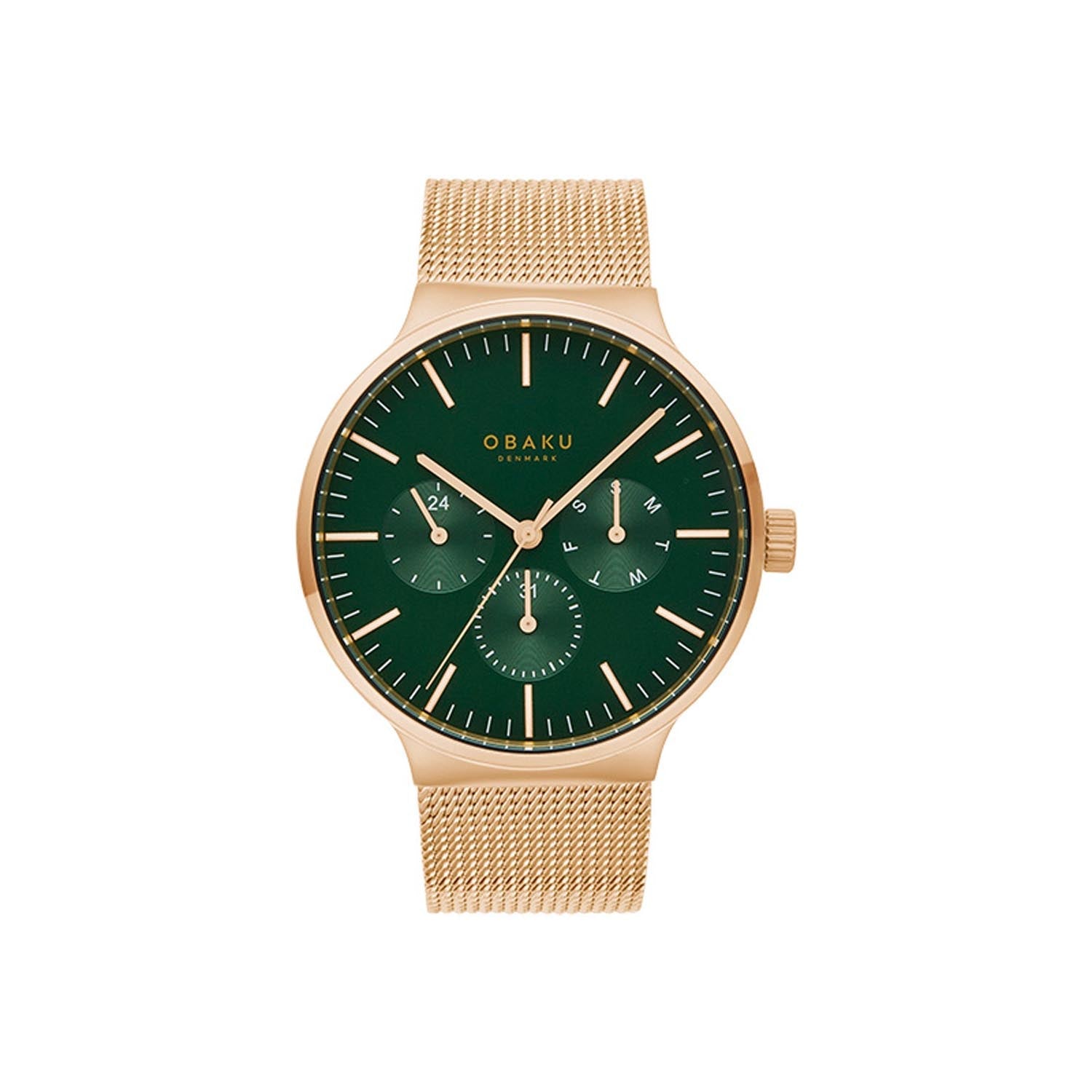 Obaku Mos Multifunction Men's Watch - V229GMVLMV