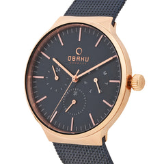 Obaku Mos Multifunction Men's Watch - V229GMVLMV