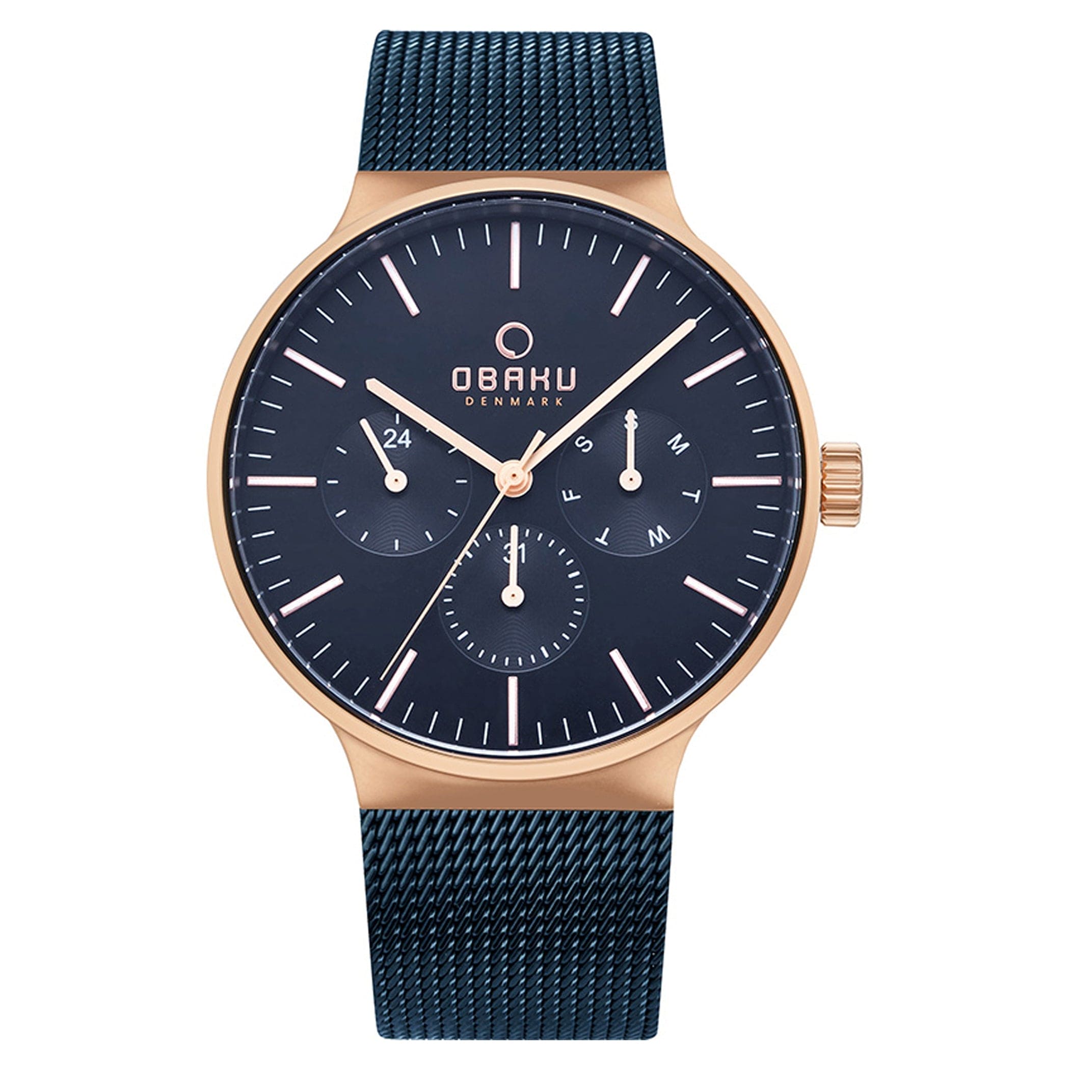 Obaku Mos Multifunction Men's Watch - V229GMVLMV