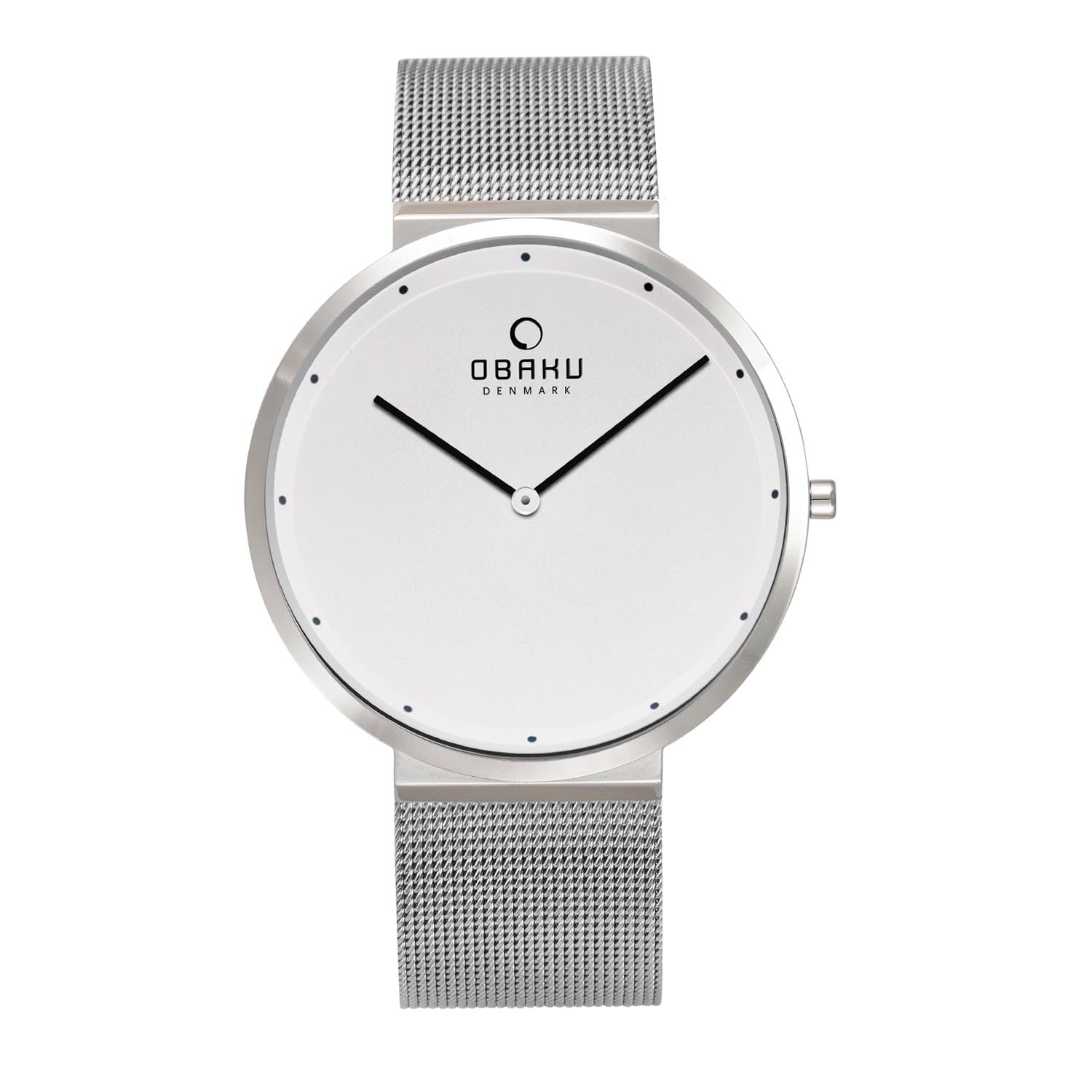 Obaku Papir-Steel Quartz Men's Watch - V230GXCWMC