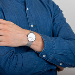 Obaku Papir-Steel Quartz Men's Watch - V230GXCWMC
