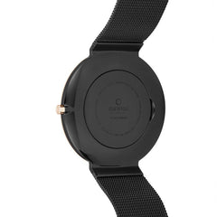 Obaku Papir-Night Quartz Men's Watch - V230GXMBMB