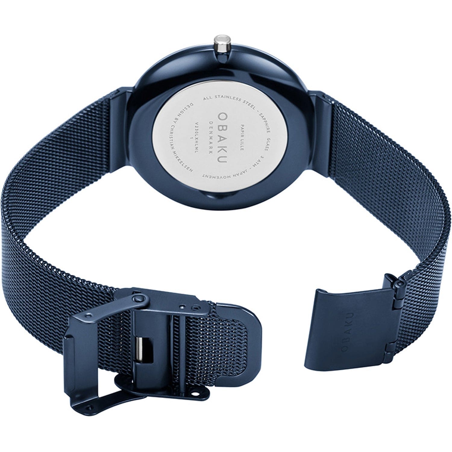 Obaku Papir Lille Arctic Quartz Women's Watch -  V230LXHLML