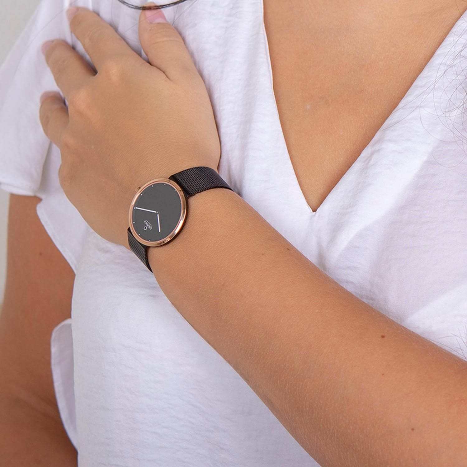 Obaku Papir Lille-Night Quartz Women's Watch - V230LXMBMB