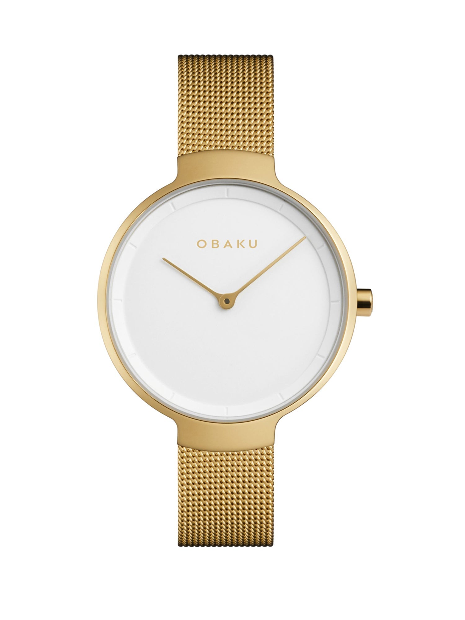 Obaku Birk-Gold Quartz Women's Watch - V231LXGIMG