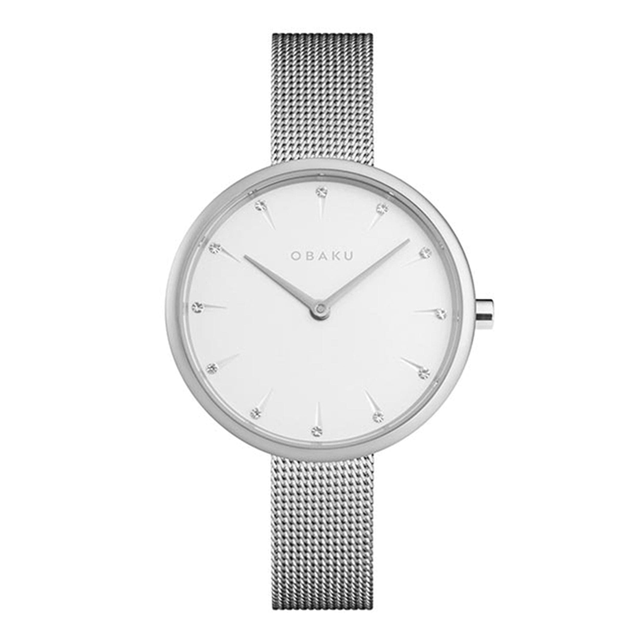 Obaku Notat-Steel Quartz Women's Watch - V233LXCIMC