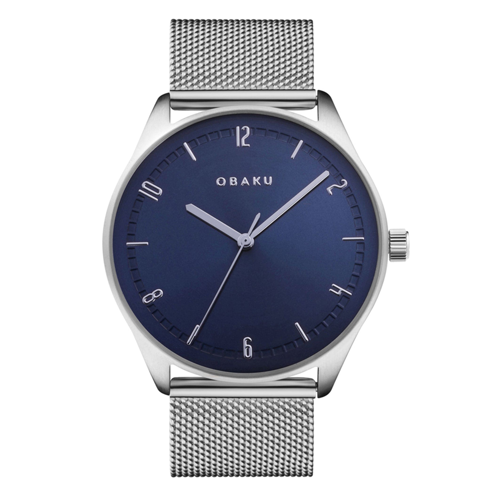 Obaku Ager-Cyan Quartz Men's Watch - V235GXCLMC
