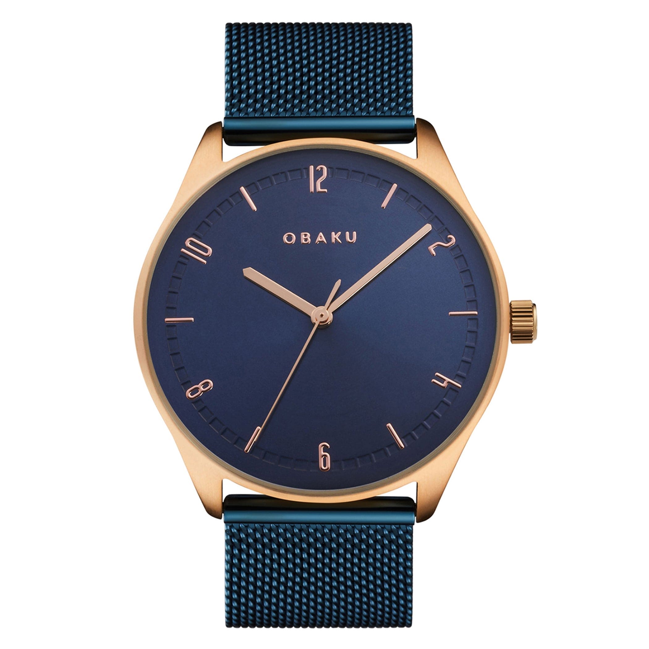 Obaku Ager-Ocean Quartz Men's Watch - V235GXVLML
