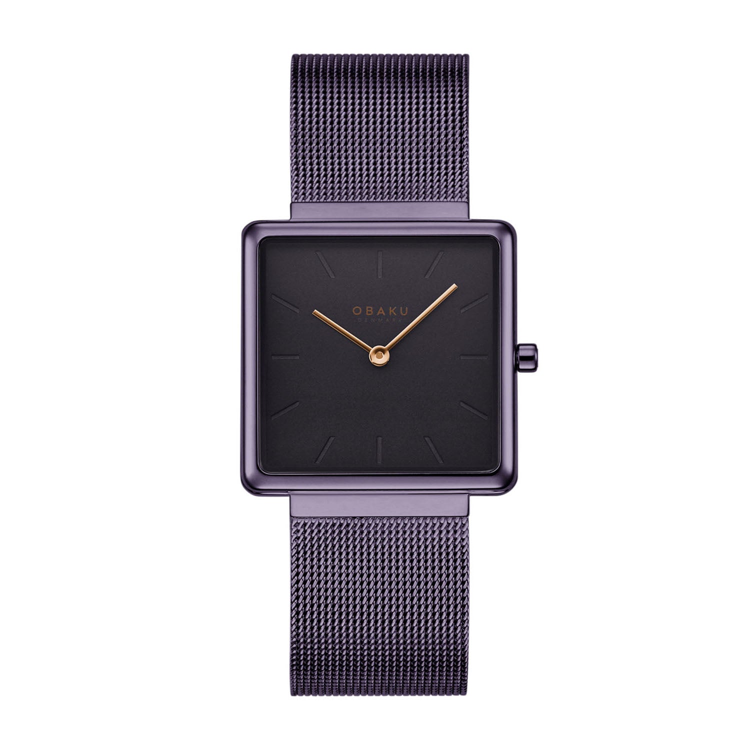 Obaku Kvadrat-Grey Quartz Women's Watch - V236LXNNMN
