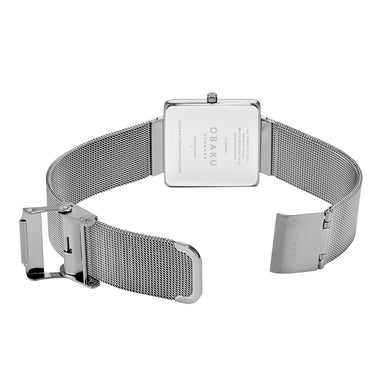Obaku Kvadrat-Steel Quartz Women's Watch - V236LXUUMU