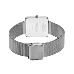 Obaku Kvadrat-Steel Quartz Women's Watch - V236LXUUMU
