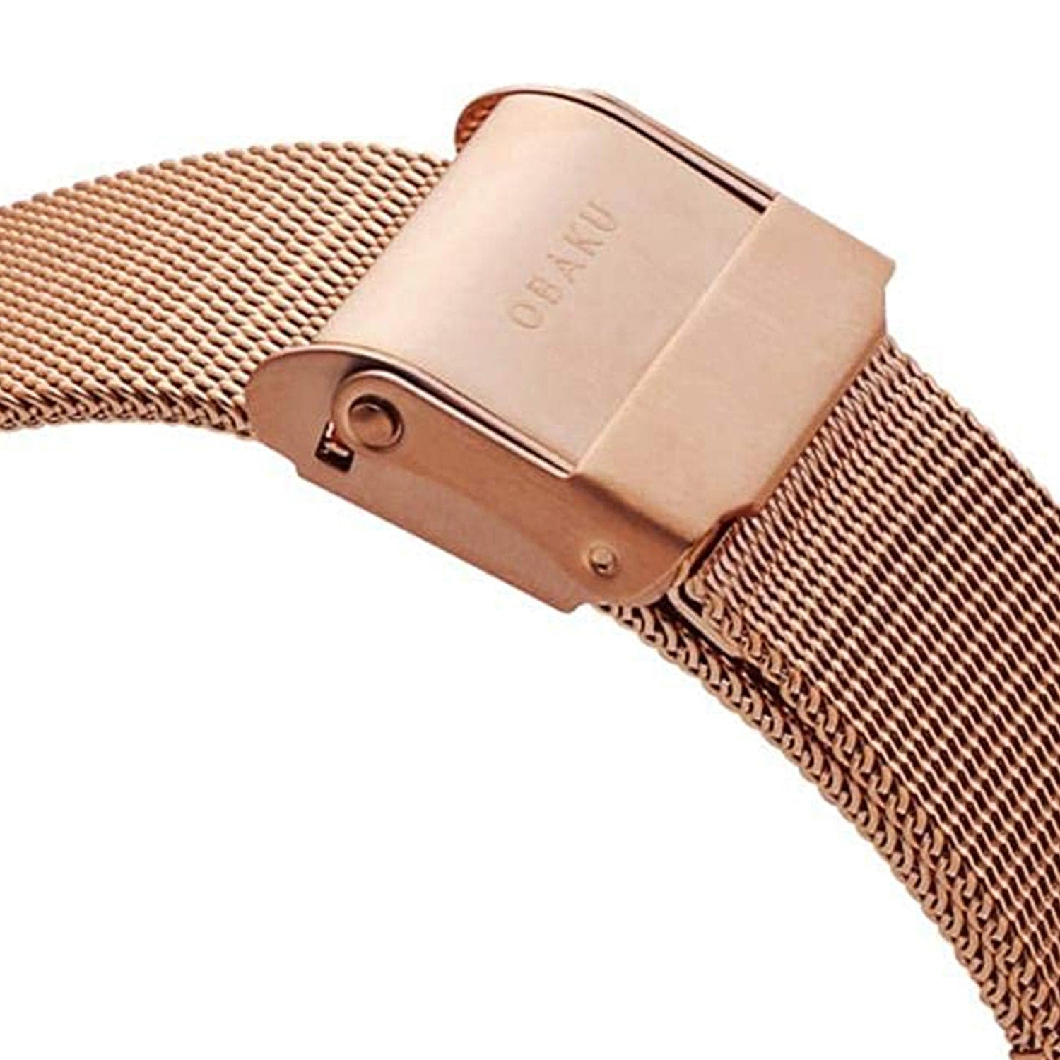 Obaku Kvadrat-Rose Quartz Women's Watch -  V236LXVIMV