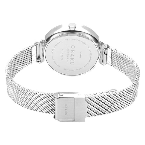 Obaku Syren-Steel Quartz Women's Watch - V237LXCIMC