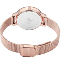 Obaku Syren-Rose Quartz Women's Watch - V237LXVIMV-EJBVS