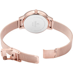 Obaku Syren-Rose Quartz Women's Watch - V237LXVIMV-EJBVS