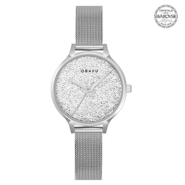 Obaku Stjerner-Steel Quartz Women's Watch - V238LXCWMC