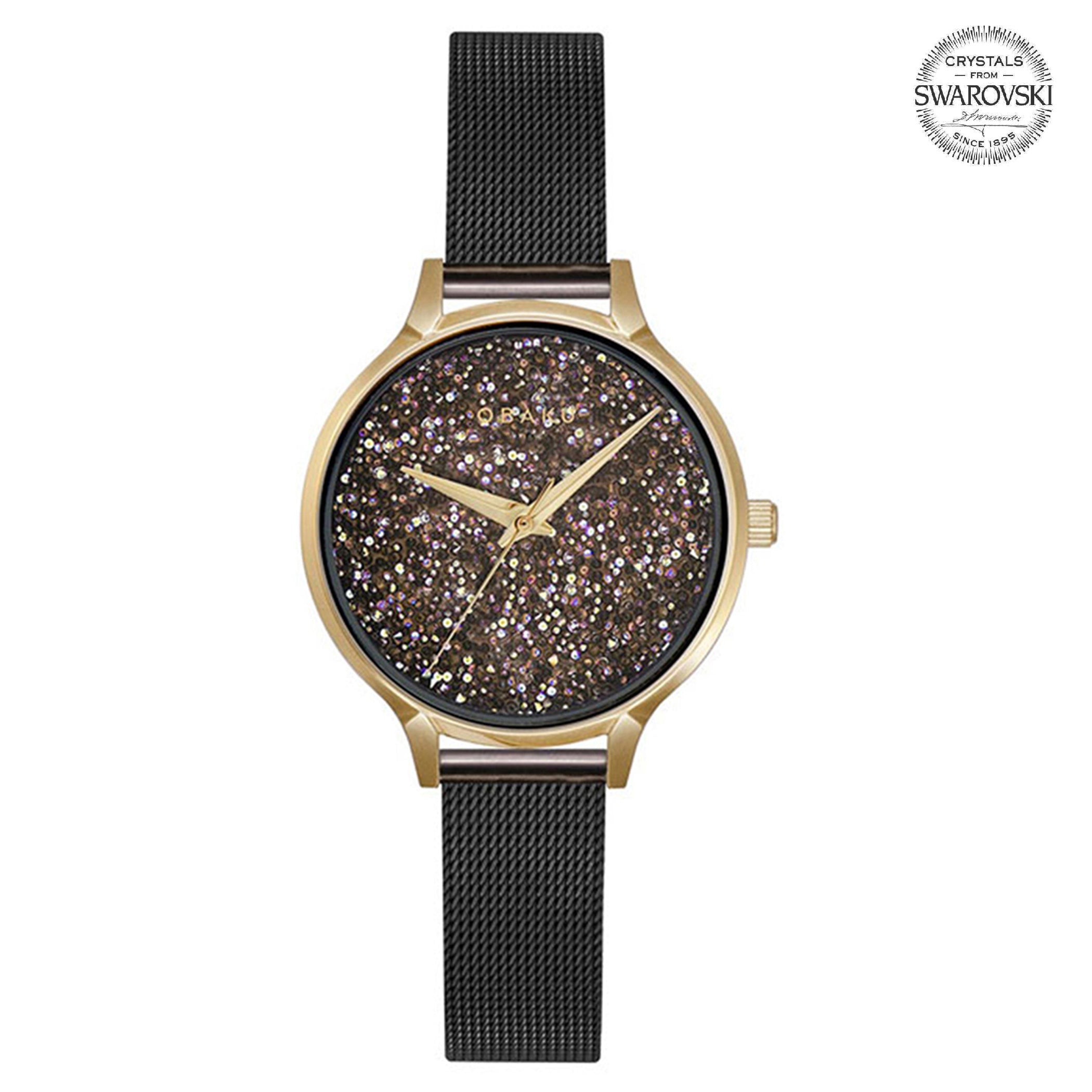 Obaku Stjerner-Medallion Quartz Women's Watch - V238LXGBMB